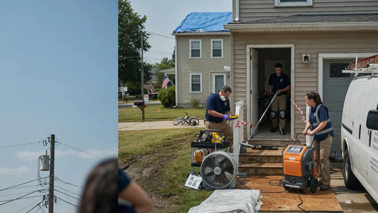 Water Damage Repair in Linden, WI near me